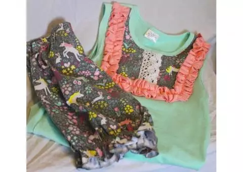kids clothes new~Girls~6-7 year old`HORSE CRAZY